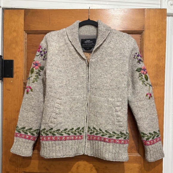 LOST HORIZON WOMEN'S WOOL HARTLEY SWEATER/COAT - Picture 1 of 10